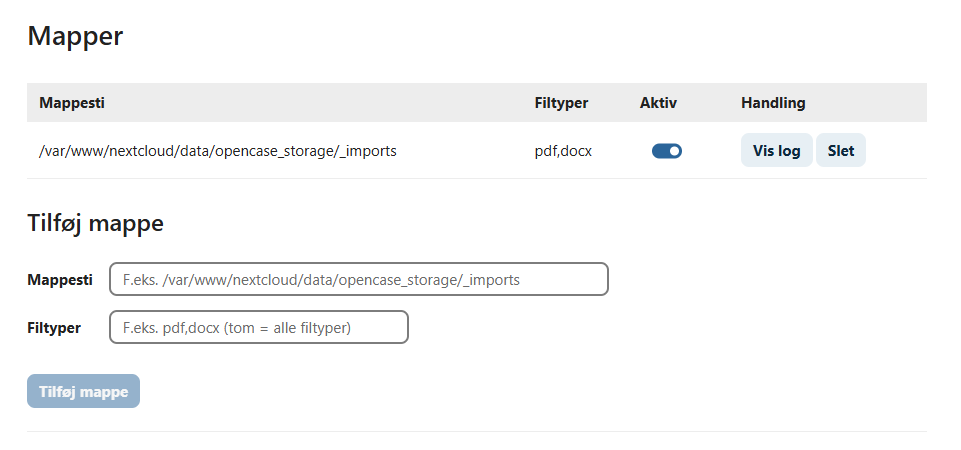 Import mapper