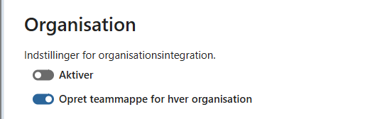 Opret Teammapper