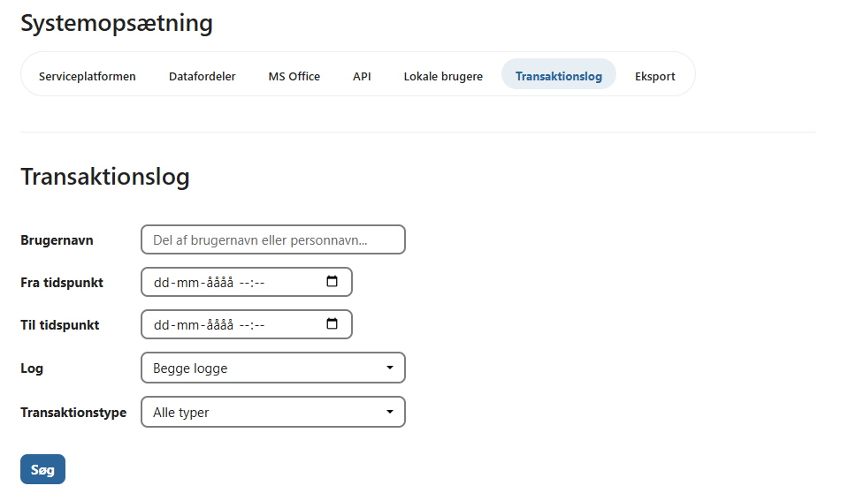 Transaktionslog