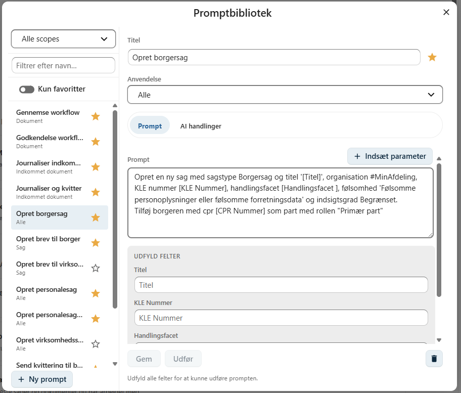 Promptbibliotek