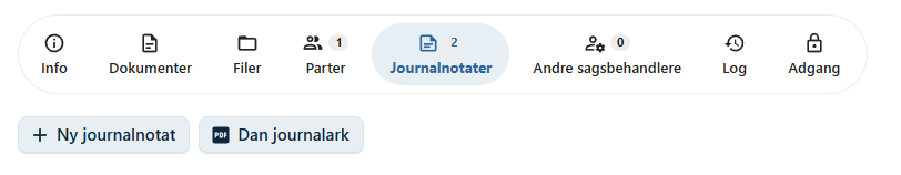 Knappen Dan journalark