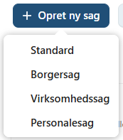Valg af sagstype